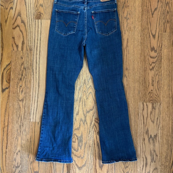 Levi's Denim - Levi's Dark Blue Women's Boot Cut Jeans